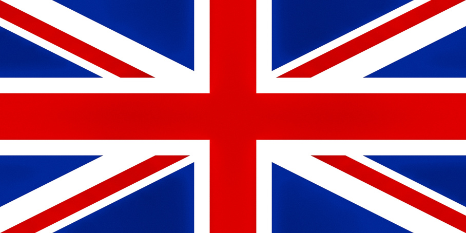 UK Flag, Texturised